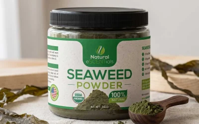 Natural eSCENTials – Seaweed Powder Packaging Redesign